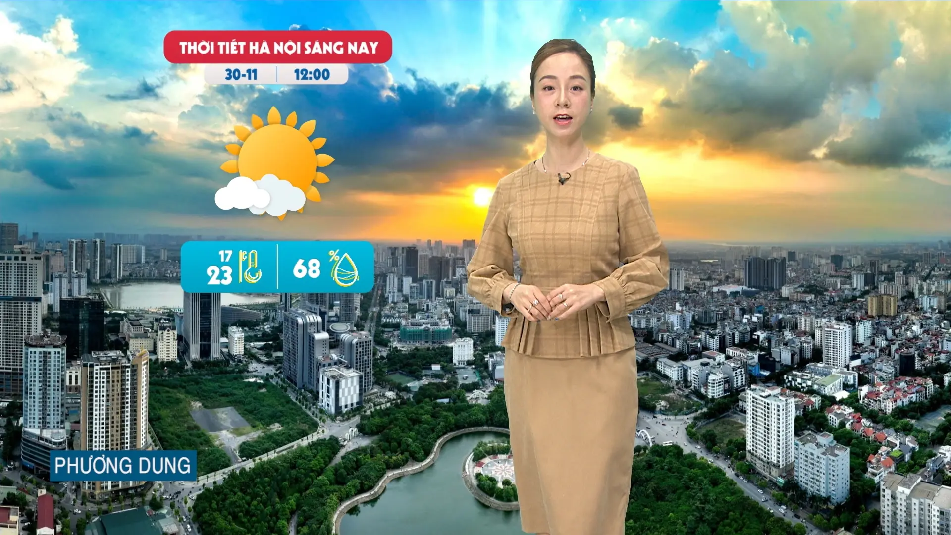 Dự báo thời tiết trưa | 30/11/2025